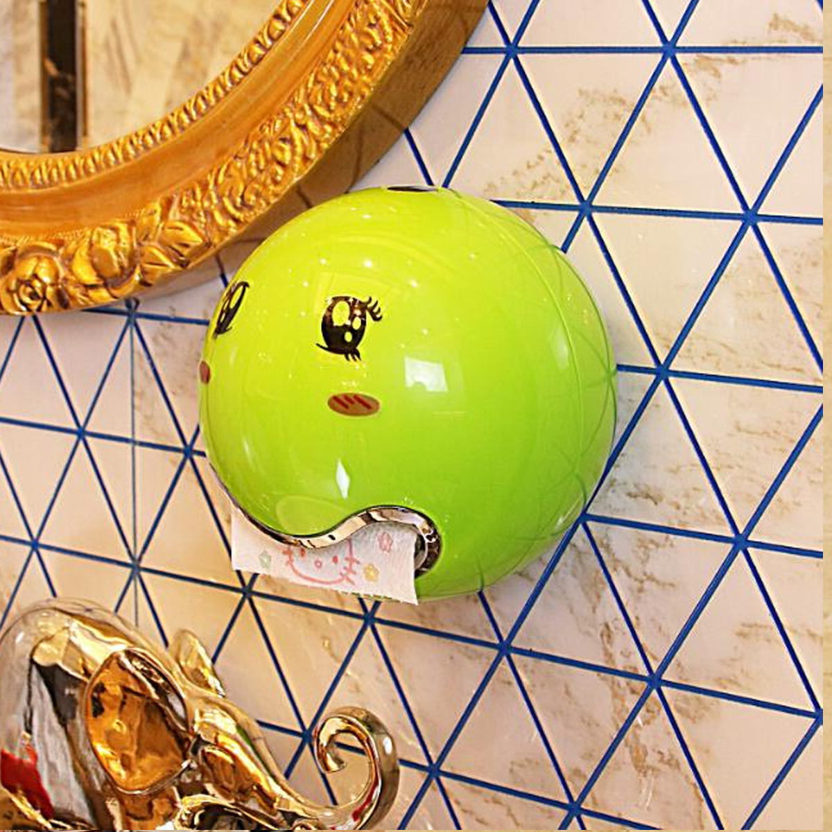 BathroomBallShapedFaceWallMountedTissueHolderToiletRollPaperBoxPaperShelfHolder-1634911-3