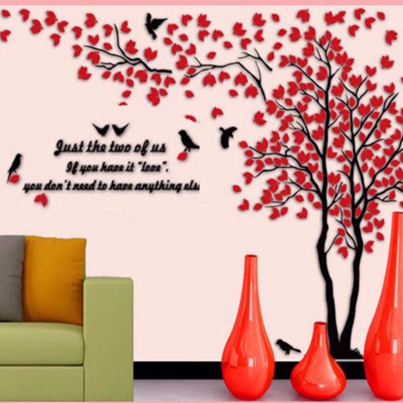 Beautiful3DTreeDIYMirrorWallDecalsStickersArtHomeRoomVinylDecorWallSticker-1633258-3