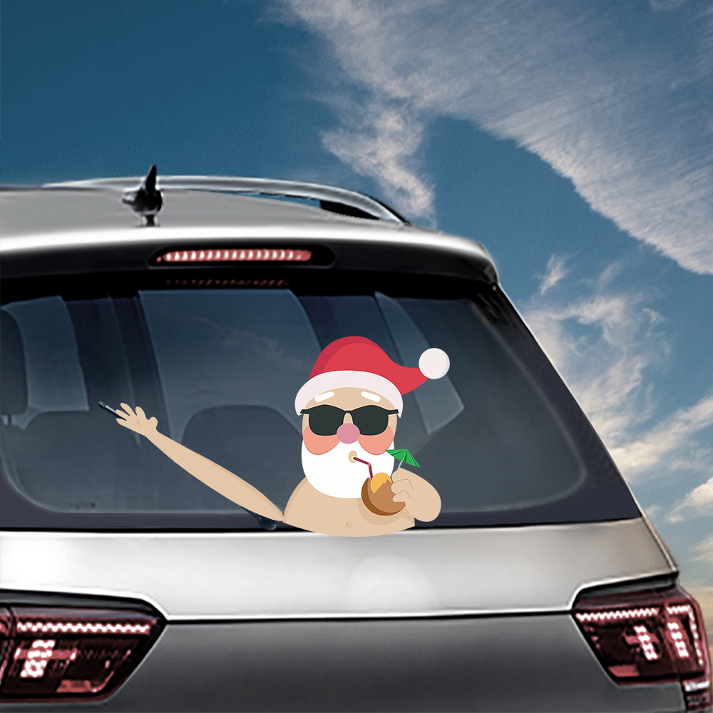 ChristmasCarRearWindowWiperScraperStickerDetachableCreativePVCCarDecorStickerUVProtected-1586426-3