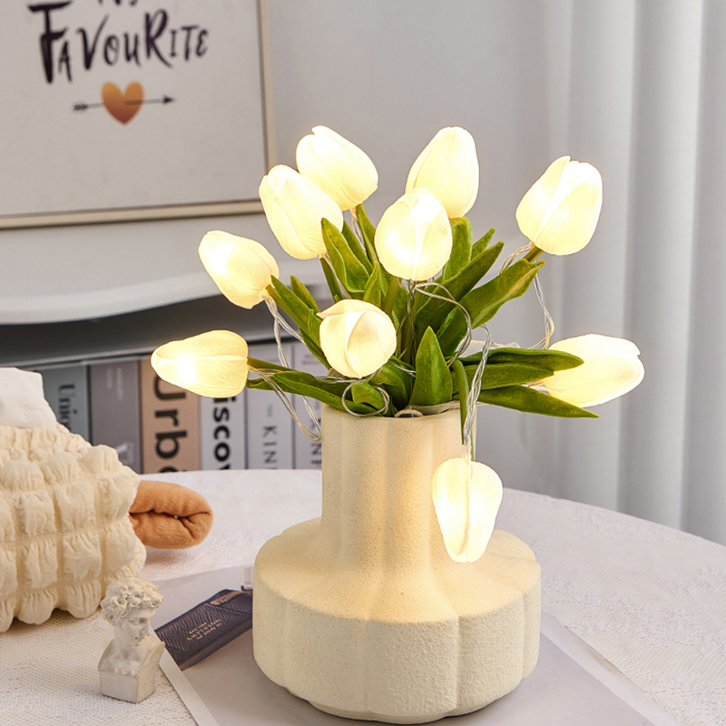 DIYTulipsArtificialFlowersLEDNightLightInteriorDecorationBouquetLampSimulationTulipTableLampBedsideA-1988587-2