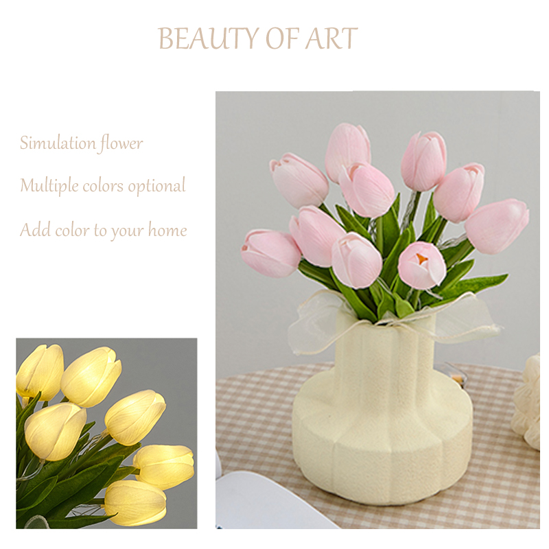 DIYTulipsArtificialFlowersLEDNightLightInteriorDecorationBouquetLampSimulationTulipTableLampBedsideA-1988587-5