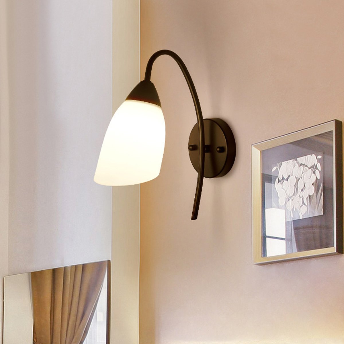 E27ModernWallLightLEDBedroomLampsGlassSconceStairLightingFixtures-1668938-3