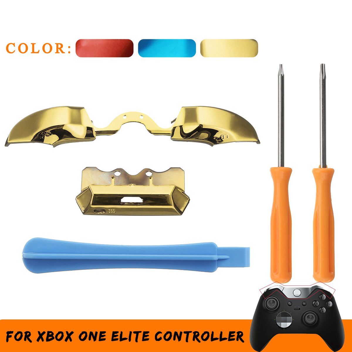 GameMachineOneEliteControllerLBRBBumperButtonFrontDamperReplacementTools-1644196-1