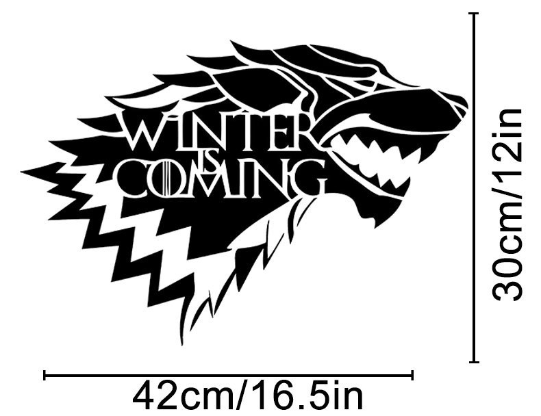 GameofThronesHouseStarkWolfVinylStickerDecalHBOWinterIsComing-1209268-4