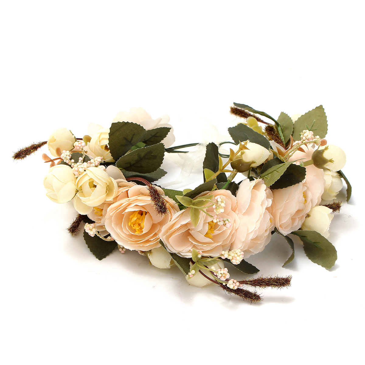 GarlandFlowerCrownFloralWomenHairbandHeadbandFestivalPartyDecorations-1634026-5