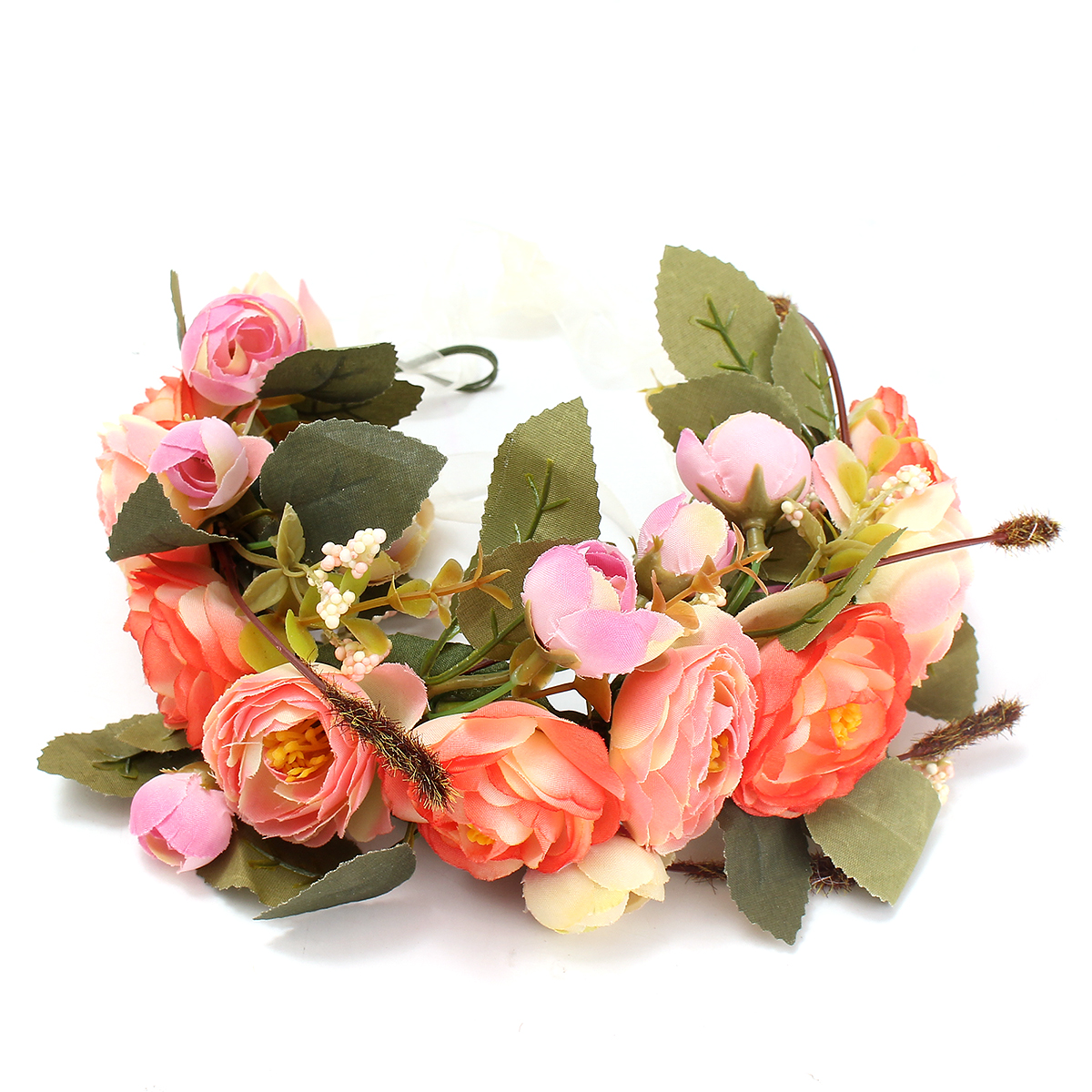 GarlandFlowerCrownFloralWomenHairbandHeadbandFestivalPartyDecorations-1634026-8