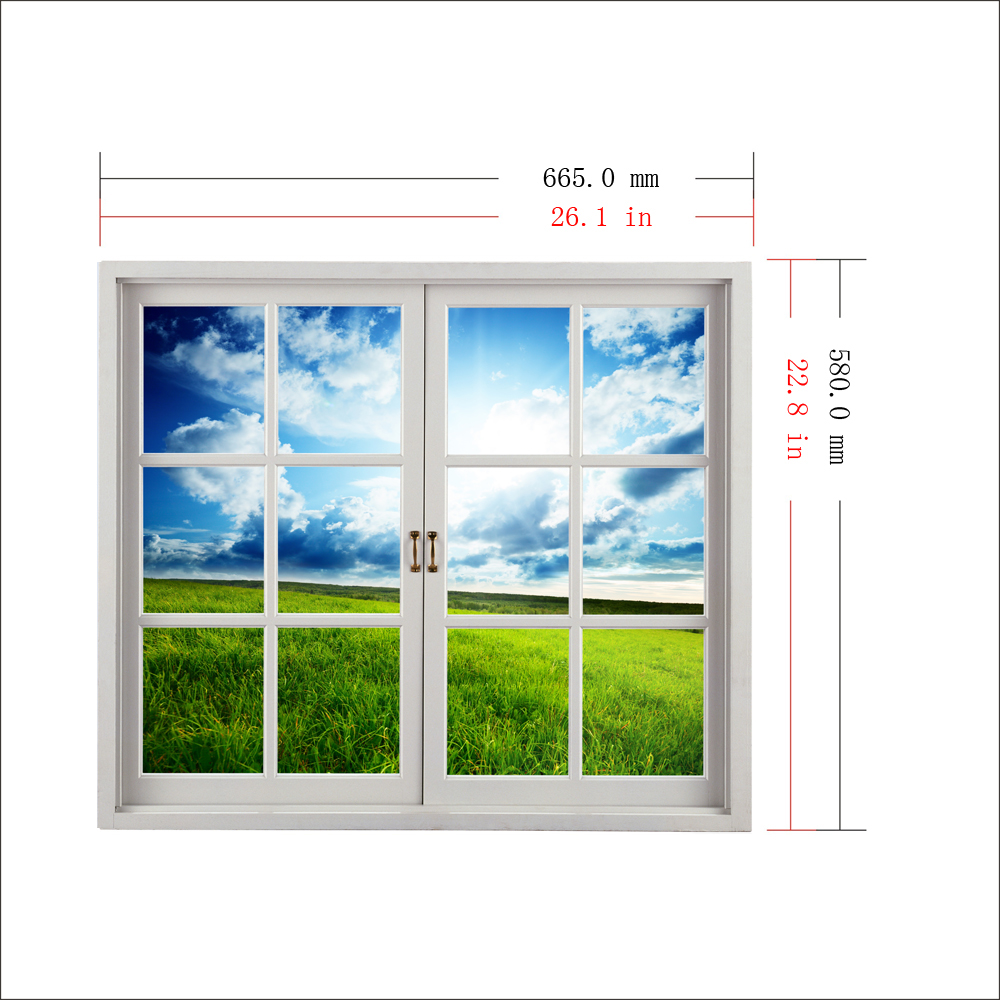 Grassland3DArtificialWindowViewBlueSky3DWallDecalsRoomPAGStickersHomeWallDecorGift-1022236-3