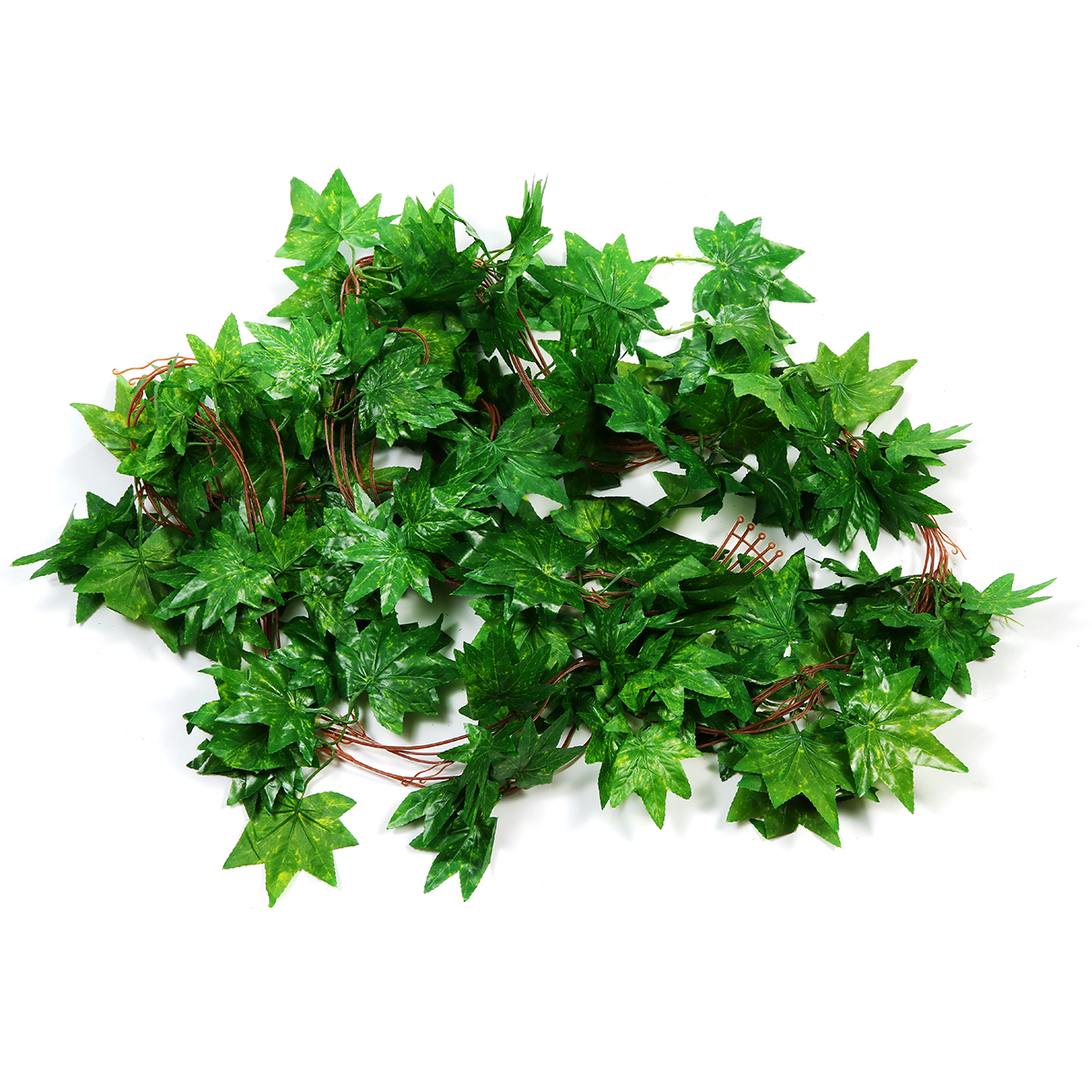 GreenRedMapleLeafArtificialVineGarlandFoliagePlantWeddingPartyDecor-1714788-8