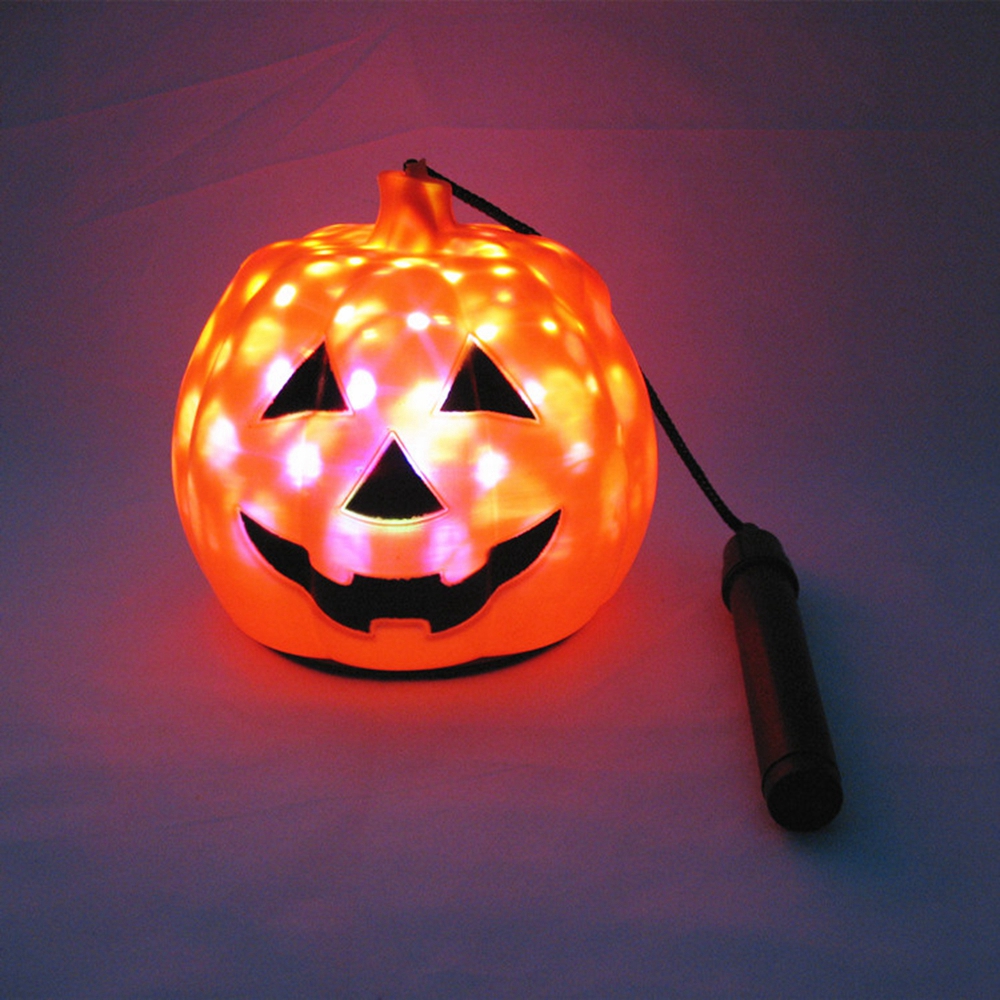 HalloweenLEDRotateHangingHalloweenPumpkinLanternNightLightFestivalGiftKidsHomePartyDecor-1563424-2