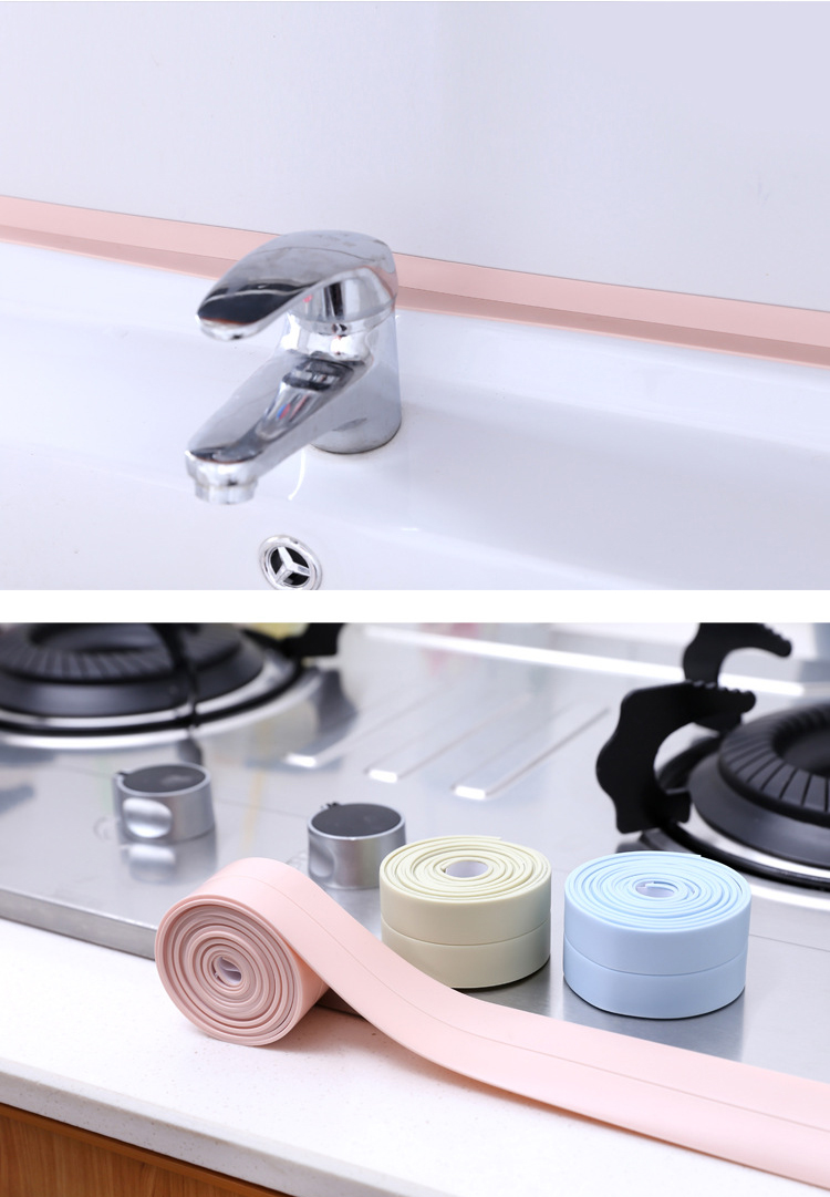 HonanaDX-121PVCGapAnti-foulingWaterproofStickerSealRingDust-proofKitchenToiletWallTape-1171883-7