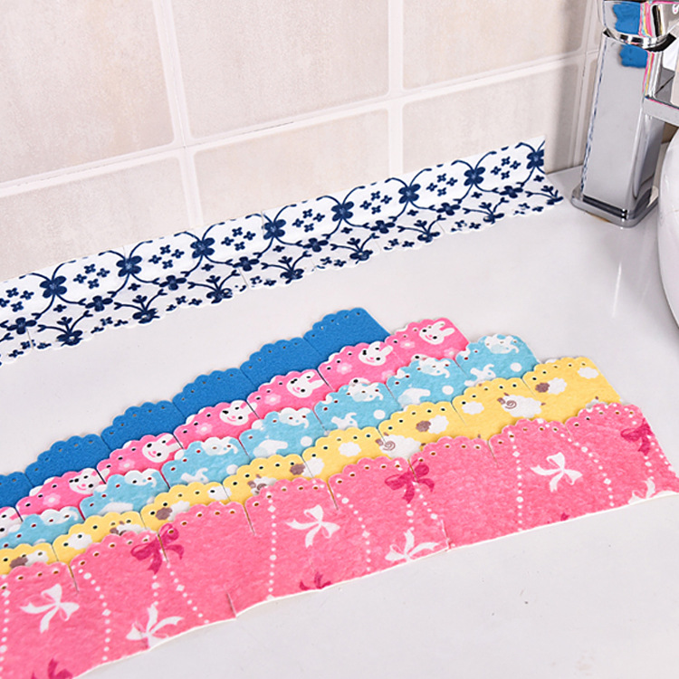 HonanaTS-74CreativeCartoonToiletBaseStickerWaterproofAnti-foulingAnimalsColorfulStickers-1250870-9