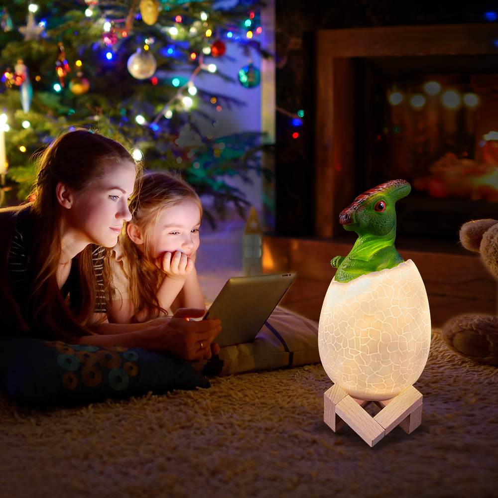 KL-02Decorative3DDeputyDinosaurEggSmartNightLightTouchSwitch3ColorsChangeLEDNightlightForChristmasGi-1601645-3