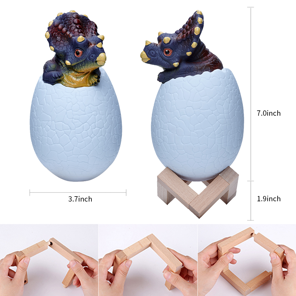KL-02Decorative3DTriceratopsEggSmartNightLight16ColorsRemoteControlTouchSwitchLEDNightlightForChrist-1602064-11