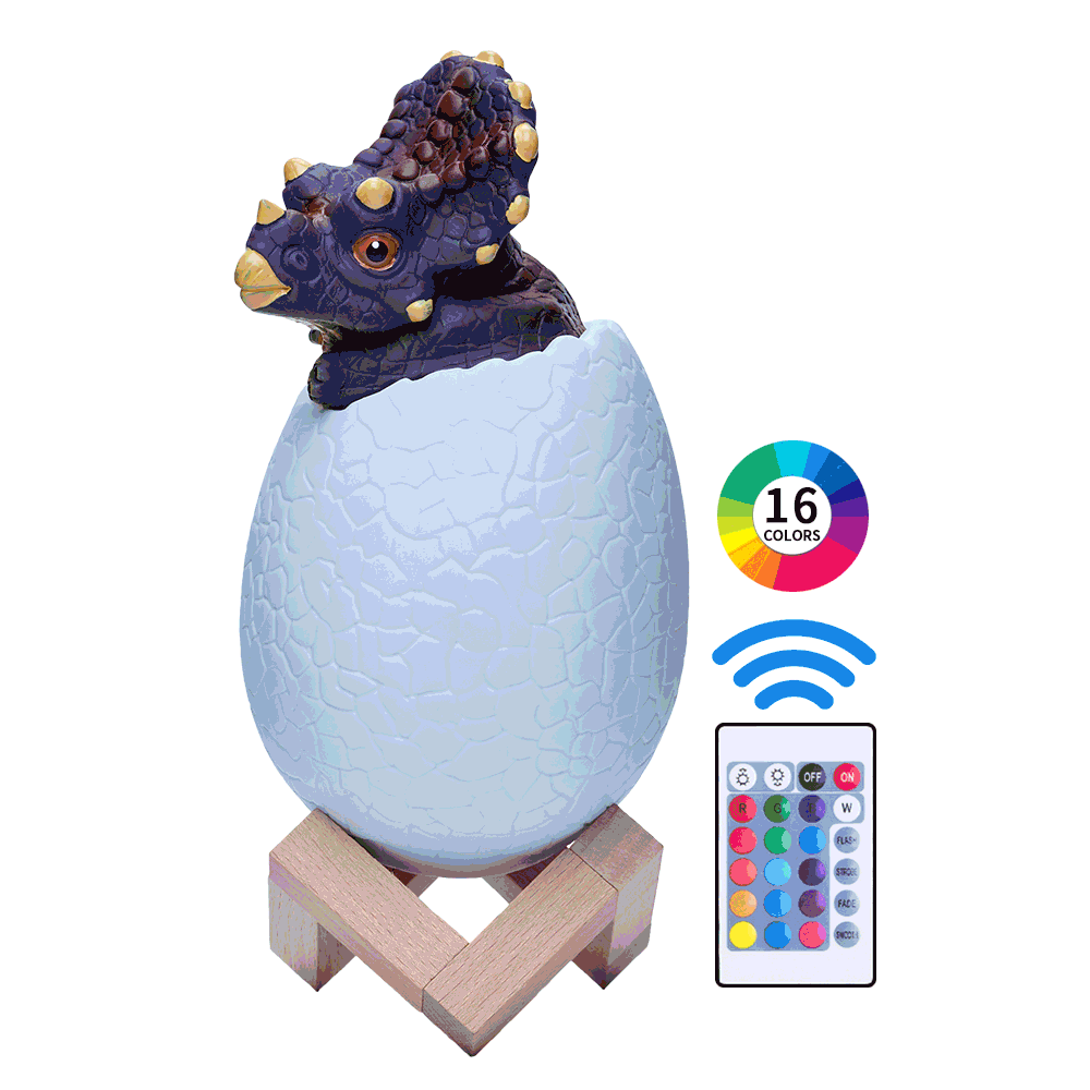 KL-02Decorative3DTriceratopsEggSmartNightLight16ColorsRemoteControlTouchSwitchLEDNightlightForChrist-1602064-3