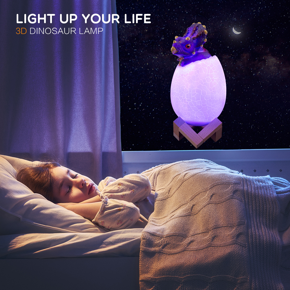 KL-02Decorative3DTriceratopsEggSmartNightLight16ColorsRemoteControlTouchSwitchLEDNightlightForChrist-1602064-5