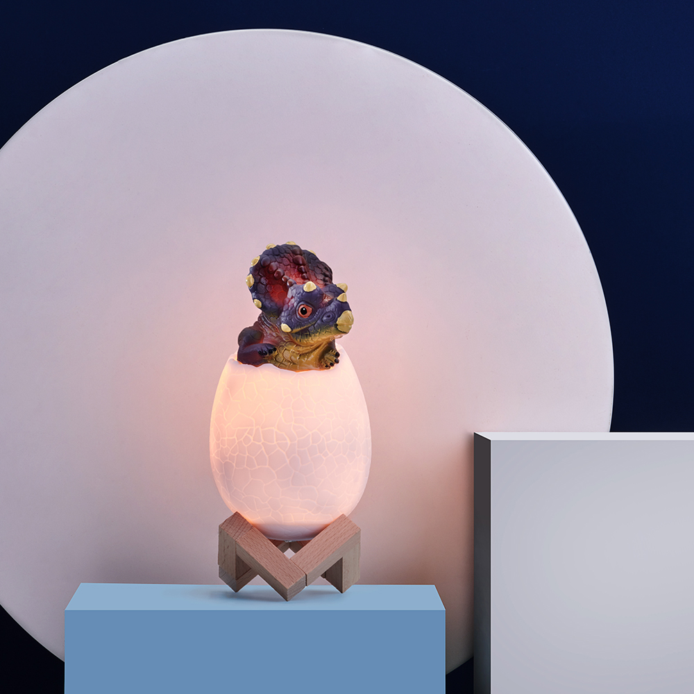 KL-02Decorative3DTriceratopsEggSmartNightLight16ColorsRemoteControlTouchSwitchLEDNightlightForChrist-1602064-9