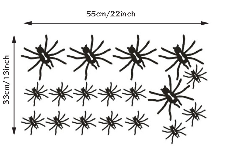 KST-5HalloweenPVCWallStickersSpiderLivingRoomBedroomDecorationWallStickers-1199337-5