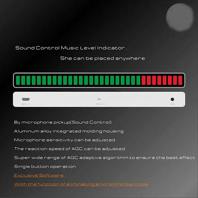 LEDLightInteriorAtmosphereLightRGBLEDStripLightWithUSBWirelessRemoteMusicControlwith8ModesforHomeDec-1829647-4