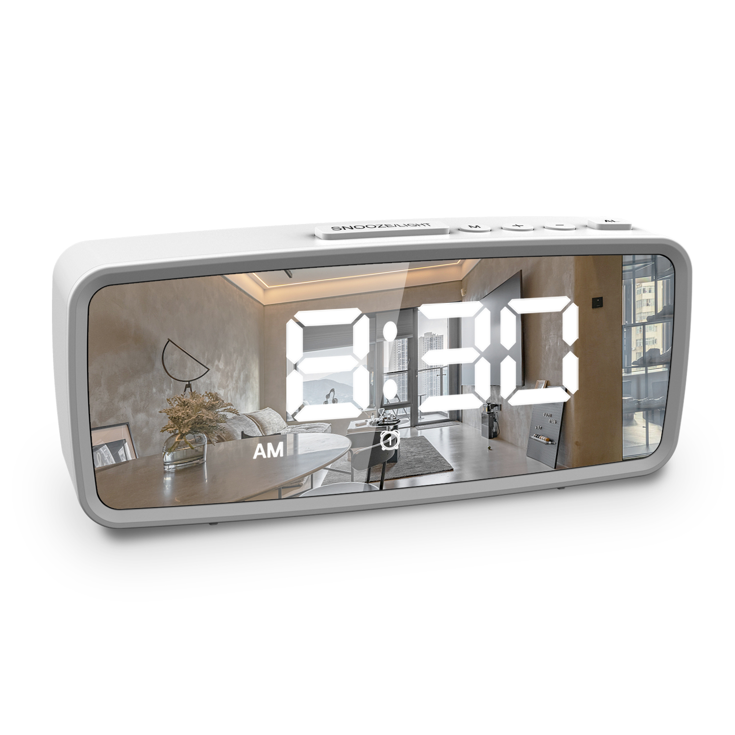 LEDMirrorDigitalAlarmClockSnoozeModeUSBRechargeable-1982150-3