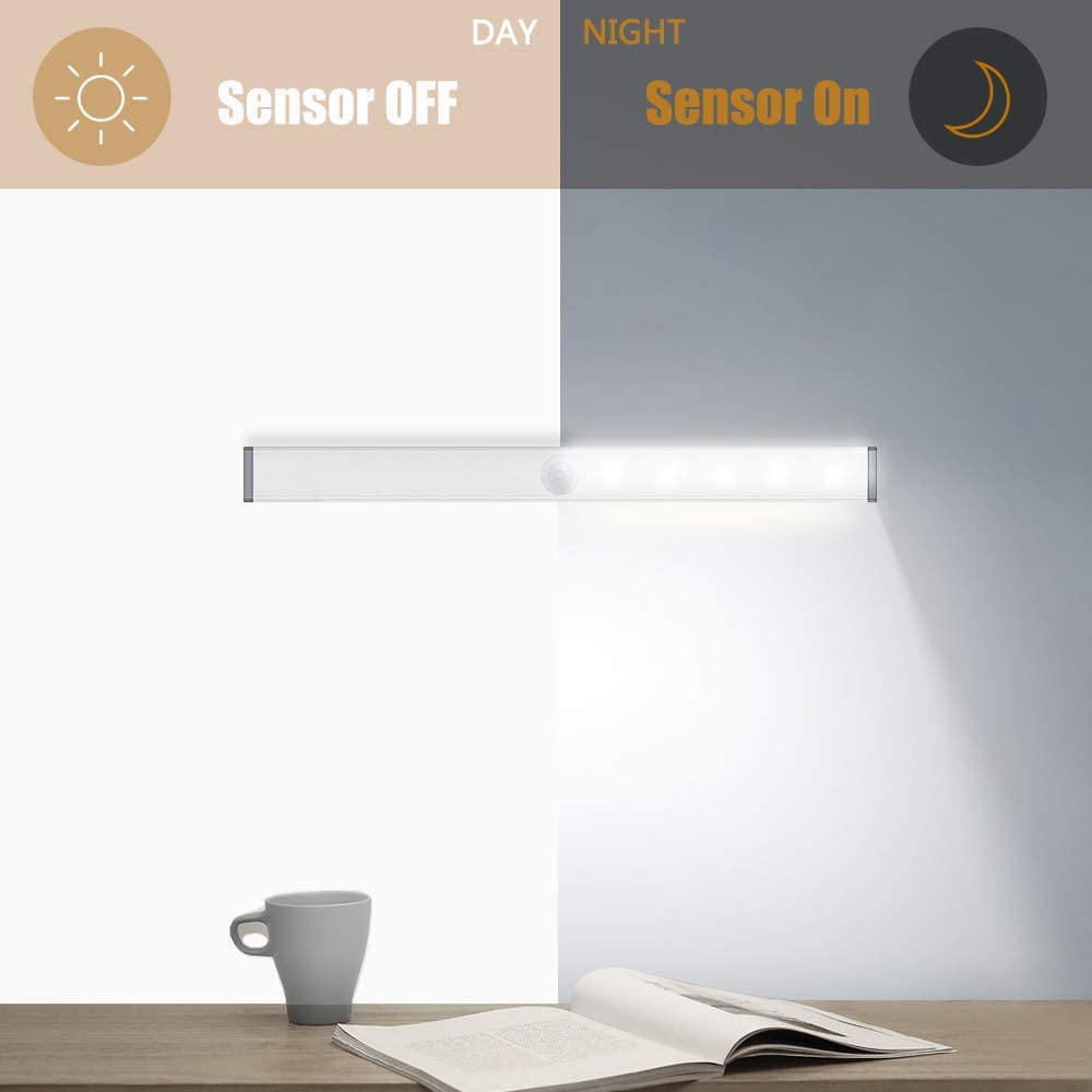 LEDNightLightMotionSensorCabinetLampUSBRechargeableClosetNightLampsforWardrobeKitchenBedroomStepLigh-1823070-5