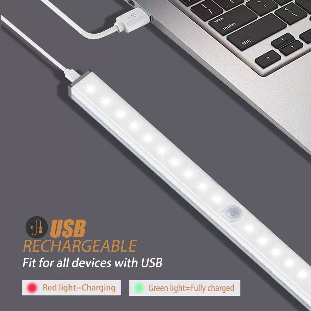 LEDNightLightMotionSensorCabinetLampUSBRechargeableClosetNightLampsforWardrobeKitchenBedroomStepLigh-1823070-10