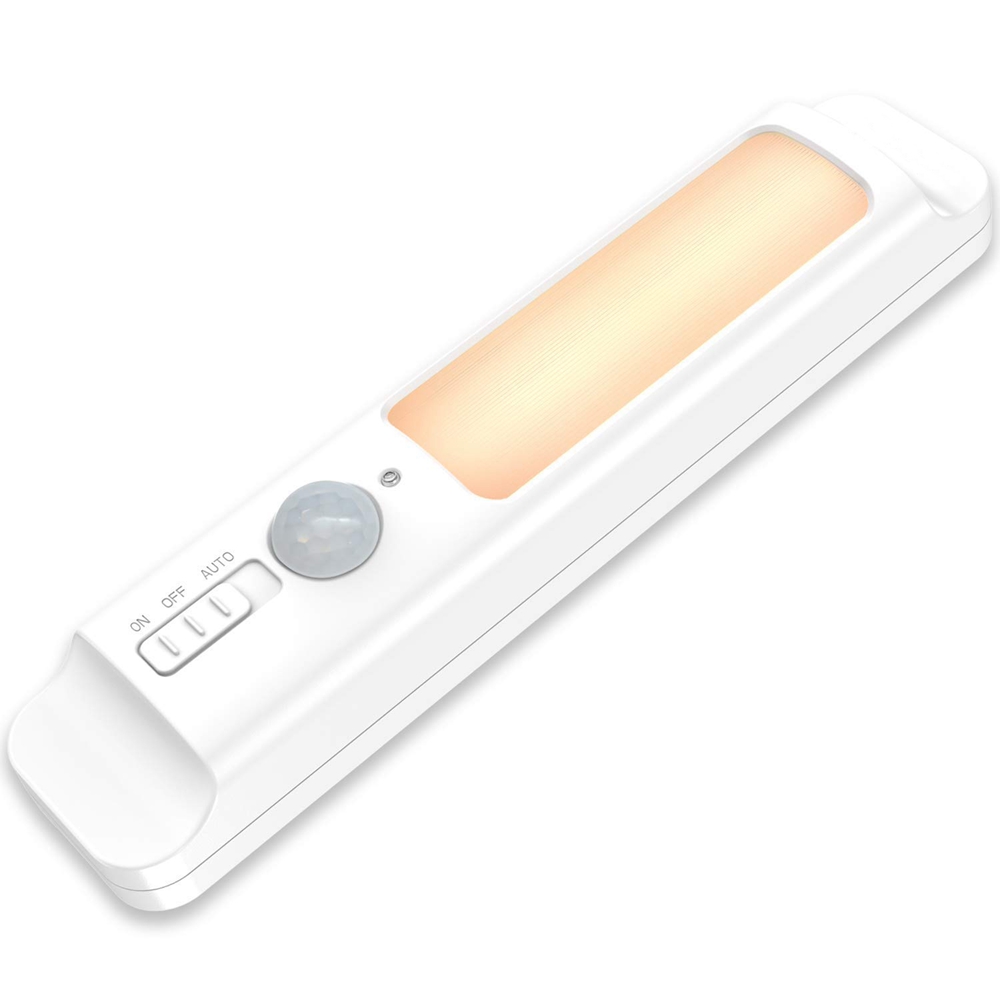 LUSTREONWirelessSmartPIRMotionSensorLEDCabinetNightLightBatteryPoweredforBedroomStair-1393544-3