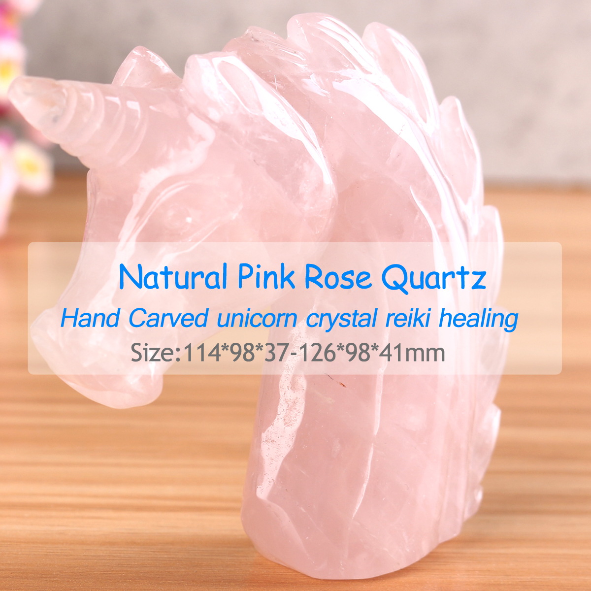 LargeNaturalPinkRoseGemstoneQuartzHandCarvedUnicornCrystalsReikiHealingStoneStatueDecoration-1558897-1