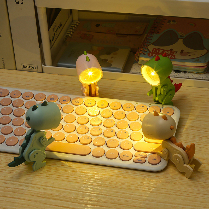 MiniNightLightLEDAdjustableDeskLampBookLightDinosaurCutePetLightEyeProtectionTableLampHomeRoomDecora-1986982-4
