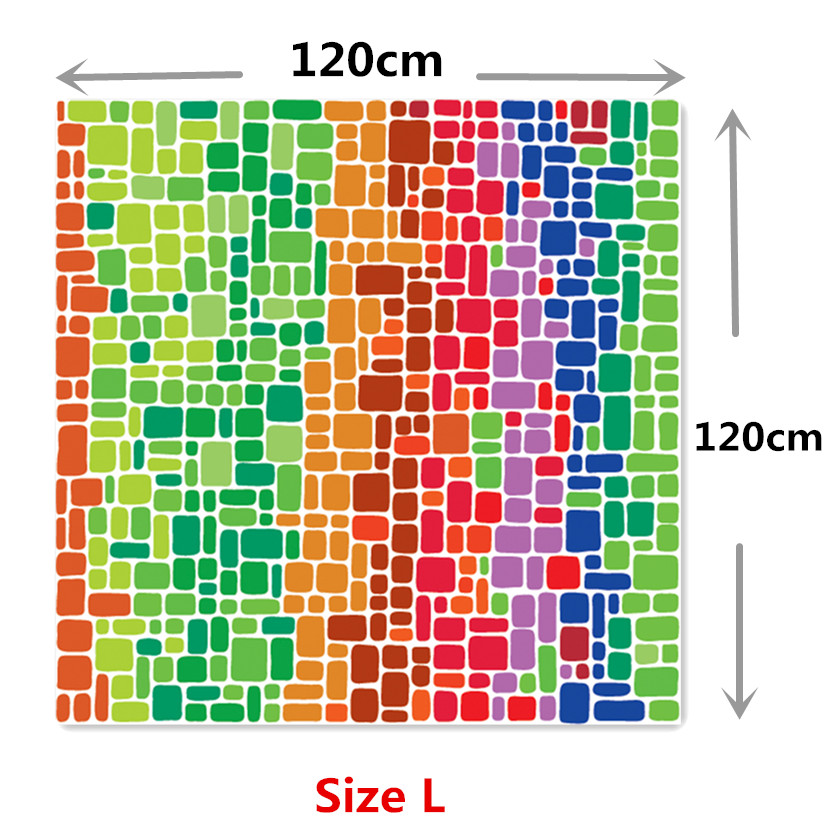 PAGFloorStickerTeaTableDecorWaterproofColorfulBlocksAntiSkidFloorDecalHomeImprovement-1035825-4
