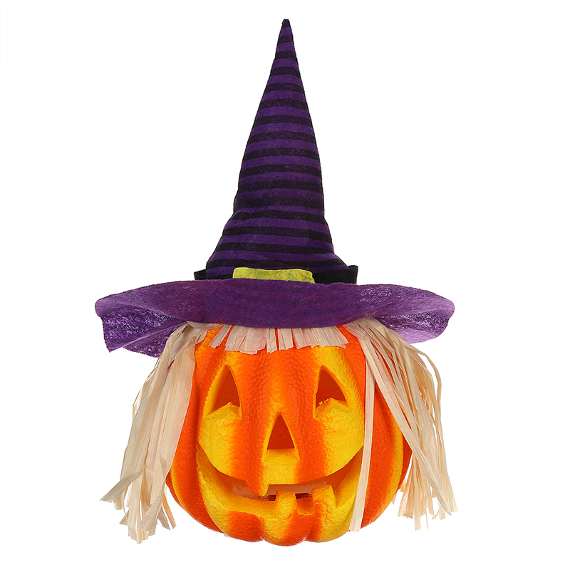 PumpkinLampHalloweenLightVintageLanternNightLightDecorationHomePartyIndoorToy-1588740-4