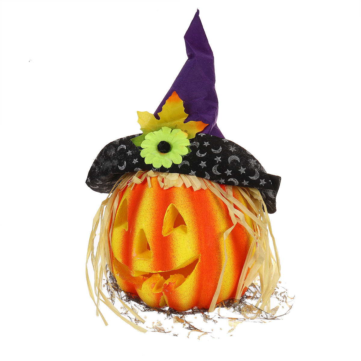 PumpkinLampHalloweenLightVintageLanternNightLightDecorationHomePartyIndoorToy-1588740-6