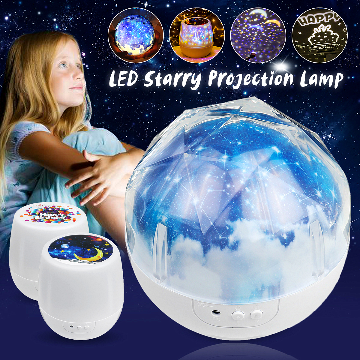 RomanticStarryNightSkyProjectorLampCosmosStarLEDLightUniverseKidGift-1795916-1