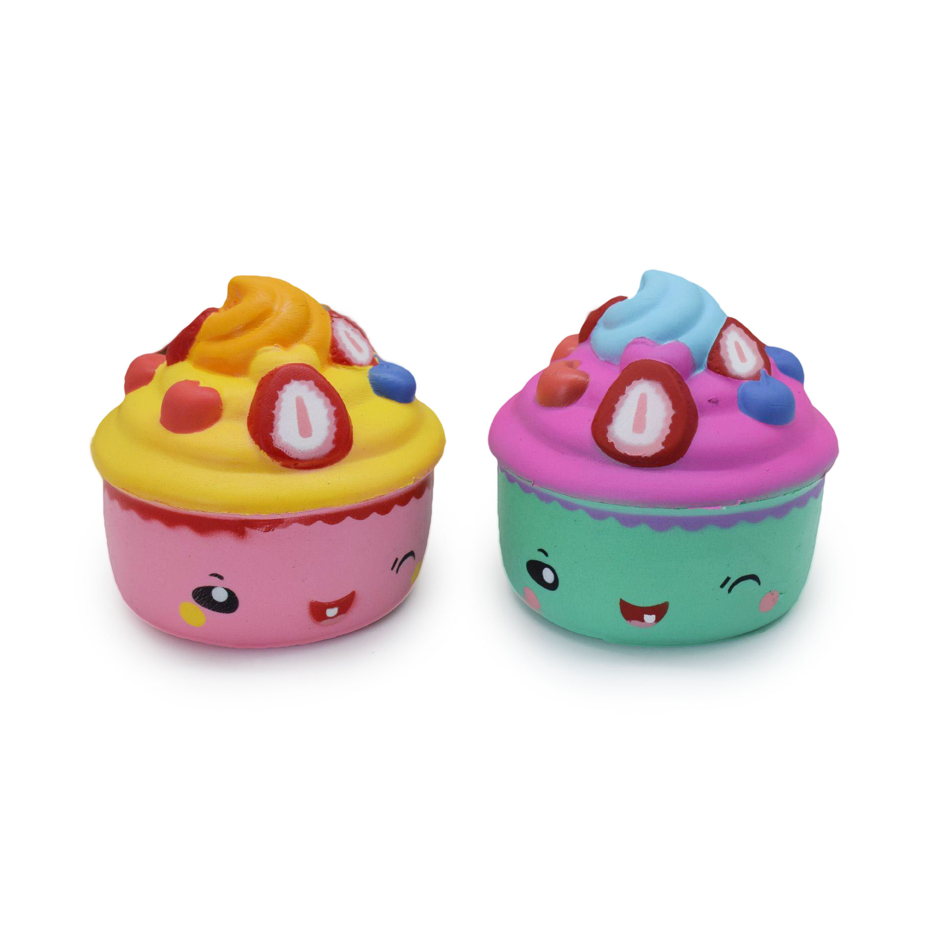 SlowReboundPUSqueezeToysSimulationCartoonDonutCakeIceCreamsPressureReleaseSquishyToysColorRandom-1237273-1
