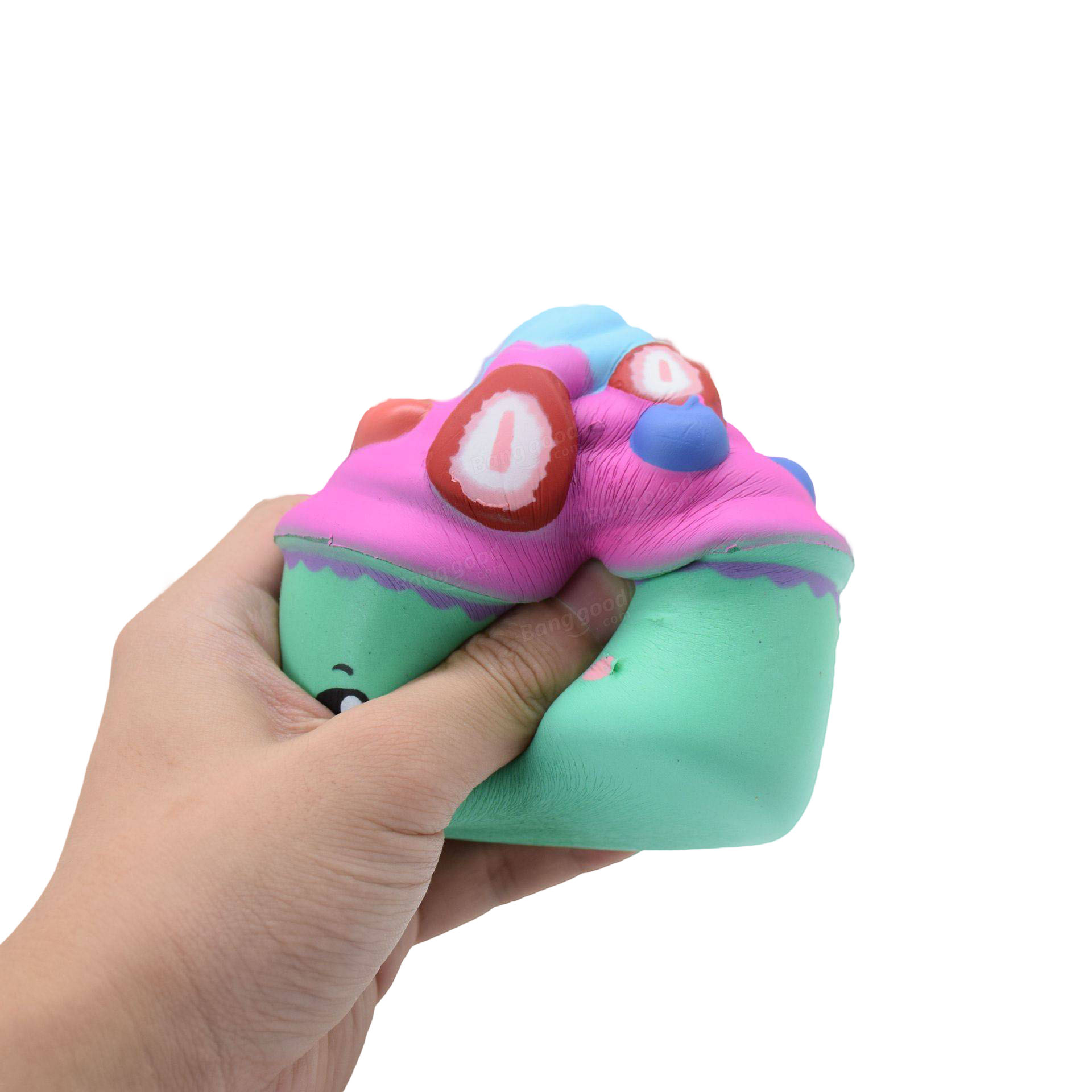 SlowReboundPUSqueezeToysSimulationCartoonDonutCakeIceCreamsPressureReleaseSquishyToysColorRandom-1237273-4