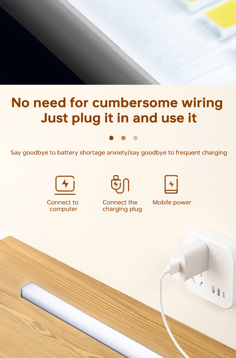 USBCharging40cmLEDNightLight3ColorAdjustable80LED9LevelsBrightnessAdjustmentforLiveStreamingVlogging-2013524-7