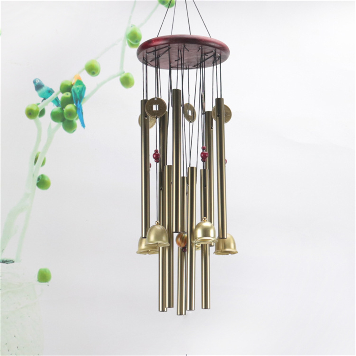 WindChimesLargeToneResonantBell10TubesChapelChurchGardenDecor33-1694339-2