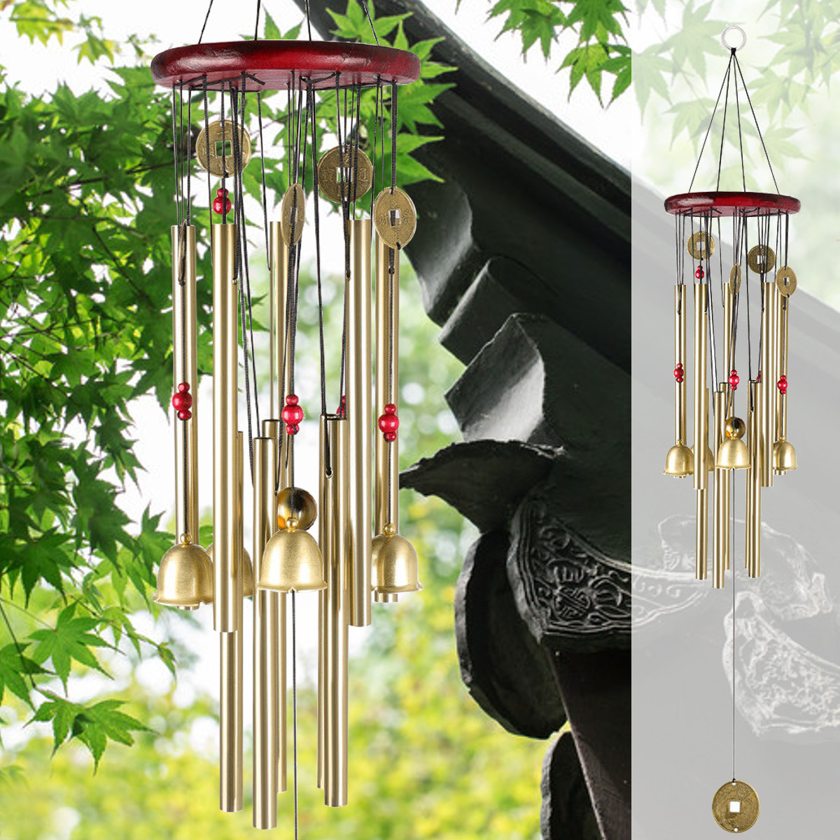 WindChimesLargeToneResonantBell10TubesChapelChurchGardenDecor33-1694339-3