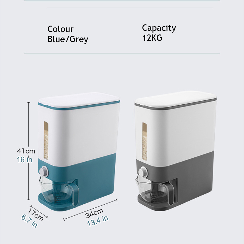 12KGCapacityStorageBoxMeteringCylinderWithAutomaticRiceStorageTankforKitchenMulti-functionMoisture-p-1781616-6