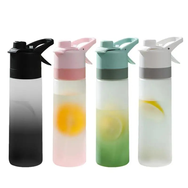 2-in-1SportsWaterBottlewithBuilt-inMistSprayer650mlPortableEco-friendlyHydrationFitnessBottleEasyCle-2012715-9