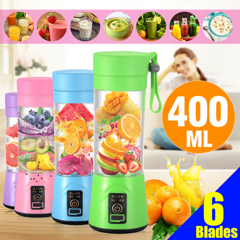 400mlPortableUSBElectricFruitJuicerSmoothieMakerBottleVegetablesJuice-1830525-1