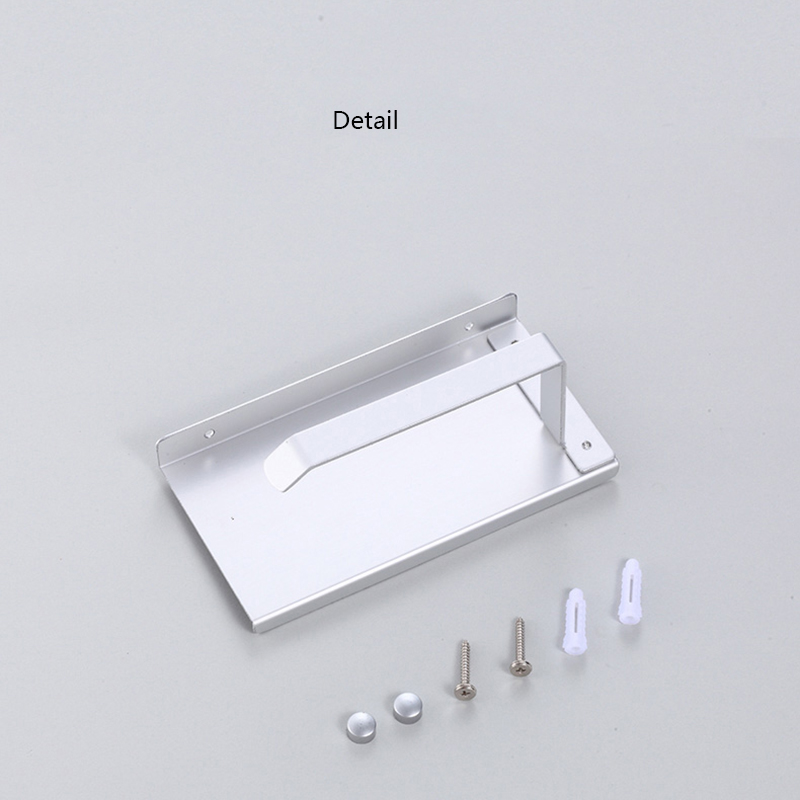 AluminumToiletPaperPunchFreeHolderWithPhoneShelfWallMountedBathroomAccessoriesTissuesRollDispenserMa-1747994-6