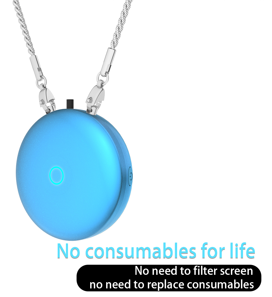 BakeeyWearableAirPurifierNecklaceMiniPortableUSBAirCleanerNegativeEliminateHazeBacteriaLowNoiseAirFr-1755747-6