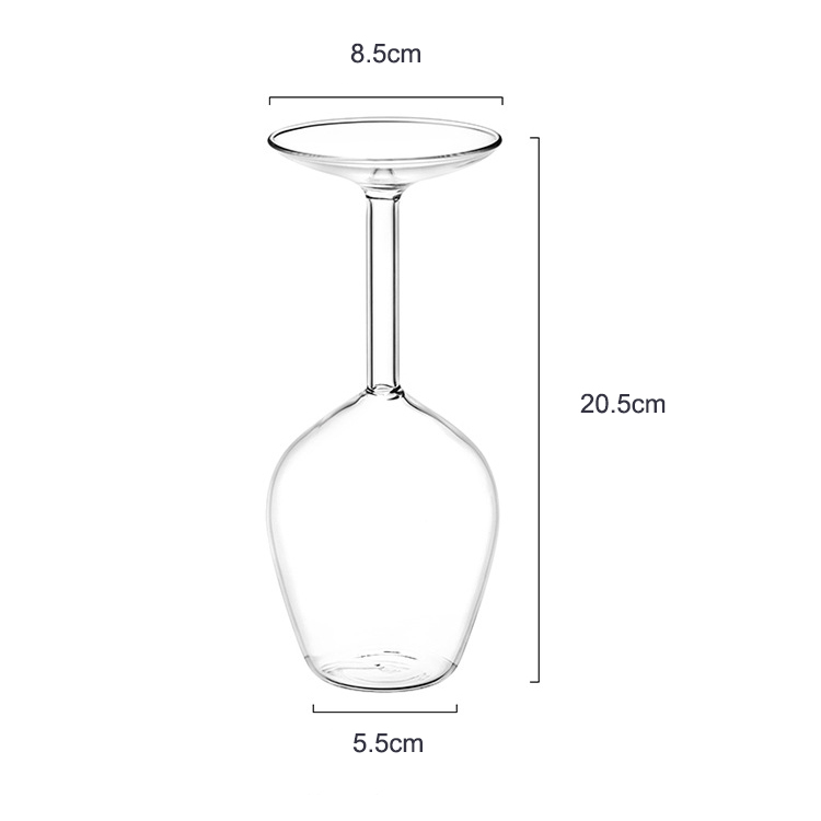 BoronSiliconGlassTransparentWineGlassCreativeSimpleInvertedHighFootCupShapeWineInvertedGlass-2008210-8