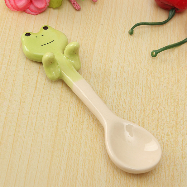 CuteCartoonAnimalCeramicHangingCoffeeScoopMilkTeaSoupSpoonTablewareDecor-1026420-4