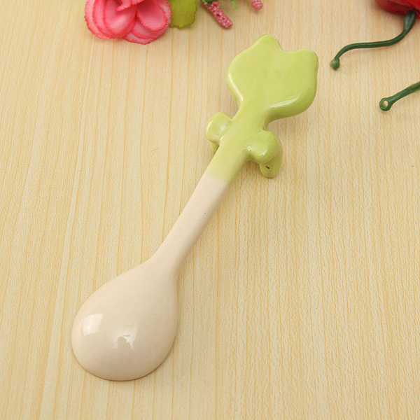 CuteCartoonAnimalCeramicHangingCoffeeScoopMilkTeaSoupSpoonTablewareDecor-1026420-5