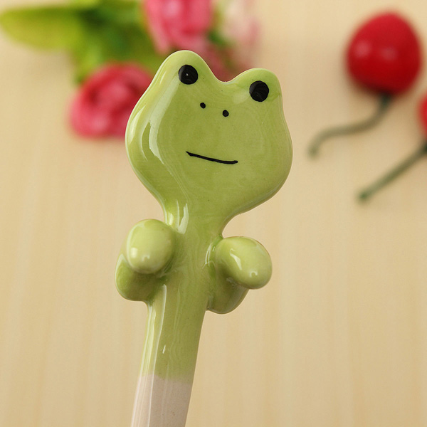 CuteCartoonAnimalCeramicHangingCoffeeScoopMilkTeaSoupSpoonTablewareDecor-1026420-9