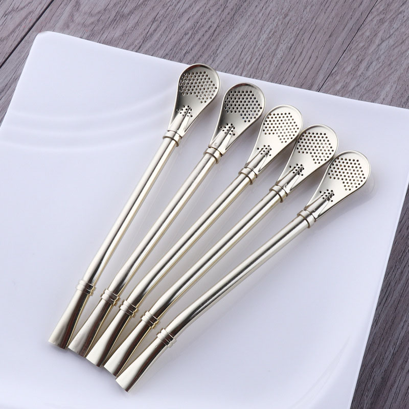 KC-STR153in1MultifunctionStainlessSteelFilteringDrinkStrawTeaSpoonTeaFilterMilks-1176924-3