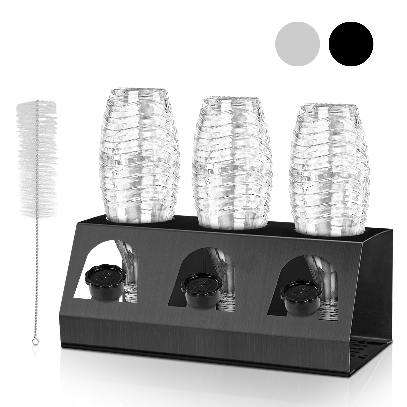 StainlessSteel3SeatTraySoadBottleDrainerDryingTrayDrainShelf-1884767-8