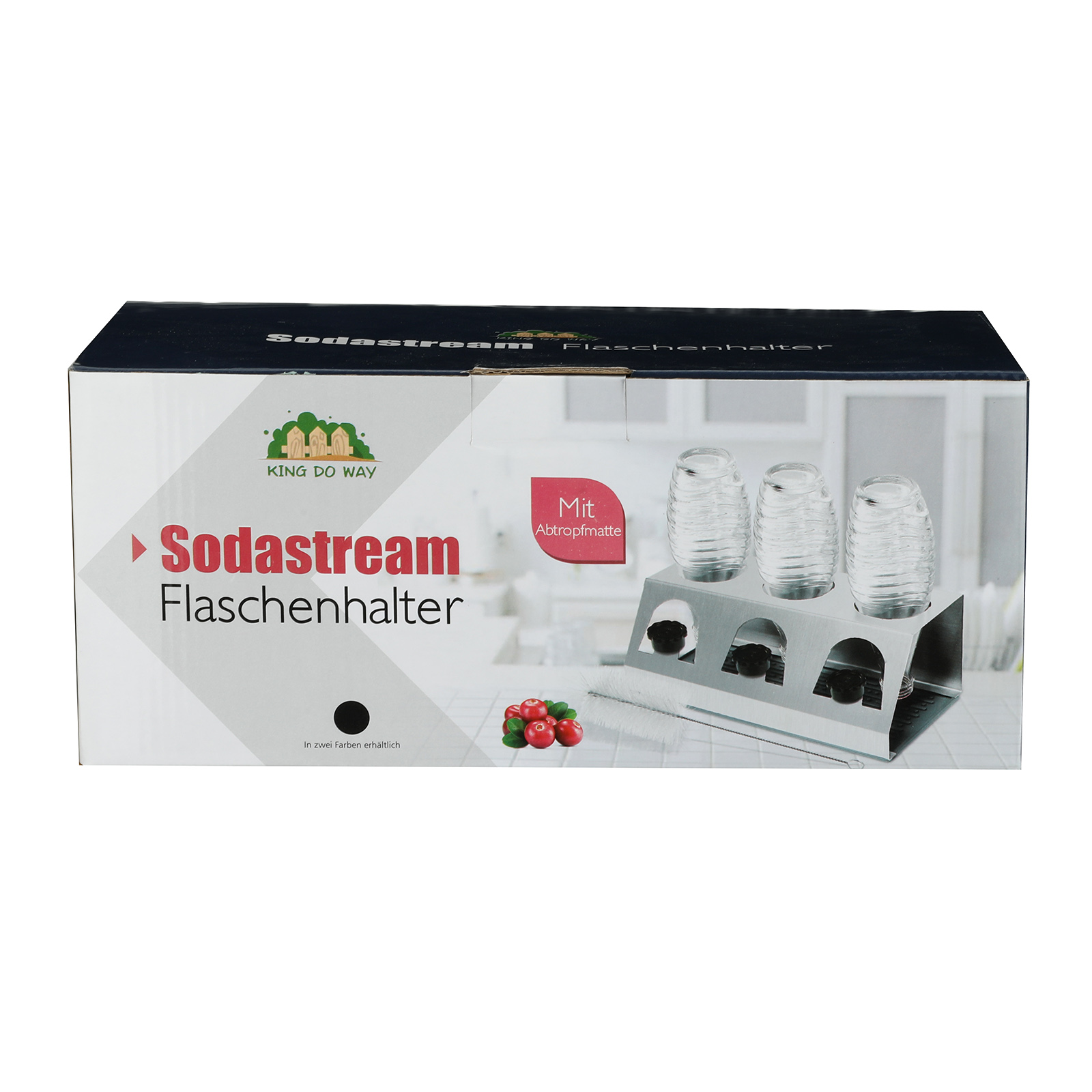 StainlessSteel3SeatTraySoadBottleDrainerDryingTrayDrainShelf-1884767-9