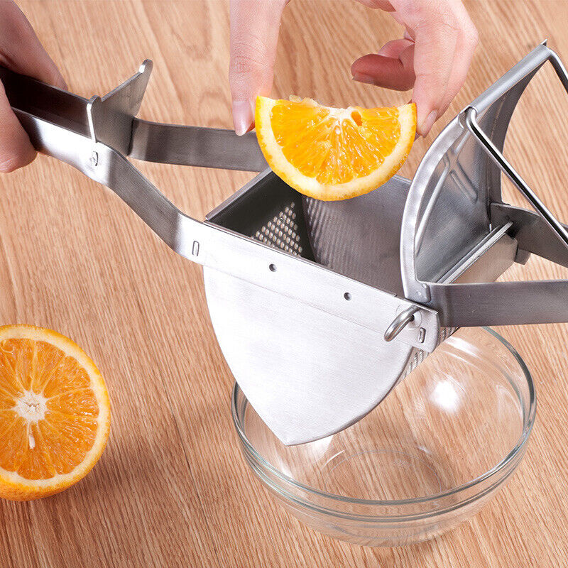 StainlessSteelPotatoMasherJuicerManualHeavyDutyMudPressMasherMulti-purposeFruitLemonJuicer-2004701-11